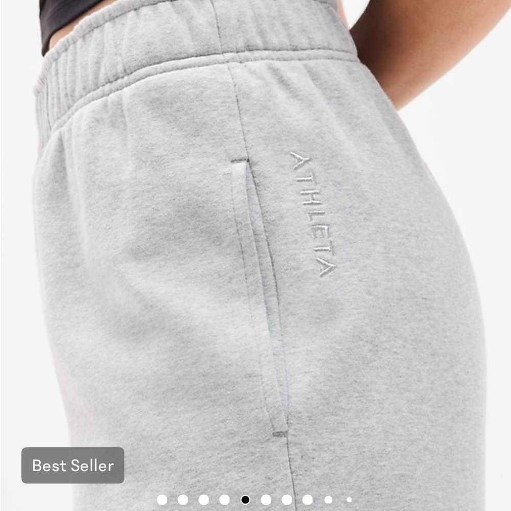 Athleta Forever fleece sweatpants - Picture 9 of 11